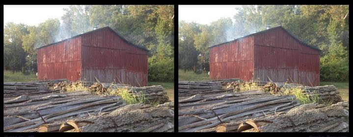 A Beautiful Robertson County Smokey Barn in 3D