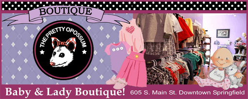 Pretty Opossum baby lady boutique 511