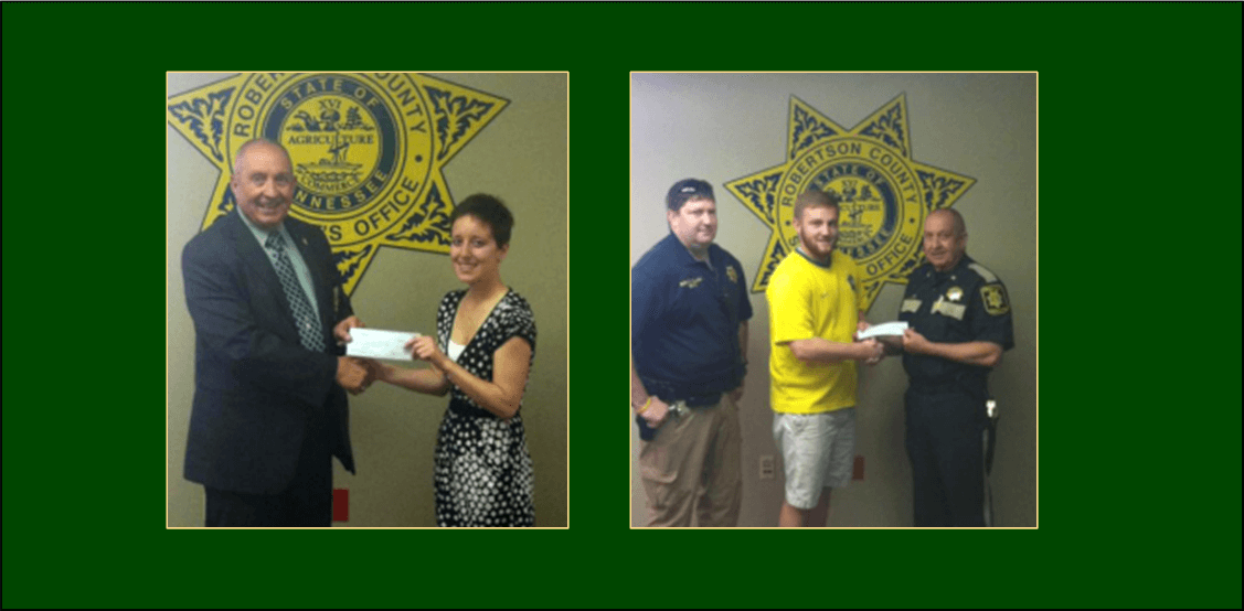 Two Local Students Awarded Tennessee Sheriffs’ Association Scholarship