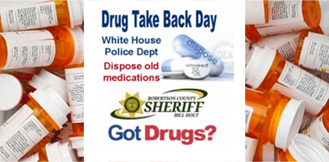 Drug Take Back Day: Two Locations October 26