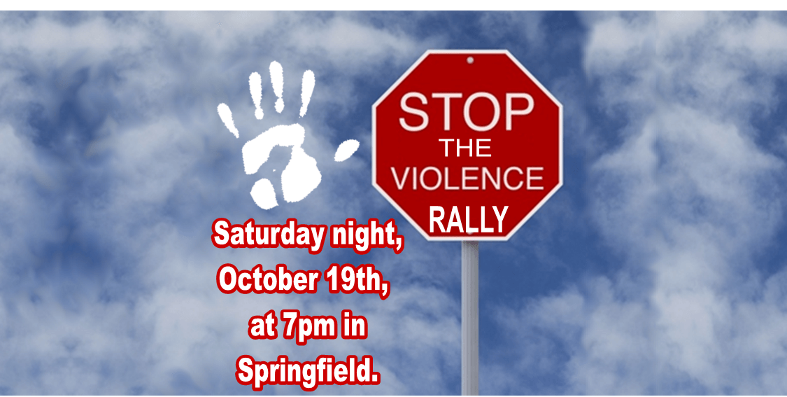 Join the Stop the Violence Rally Saturday Night!