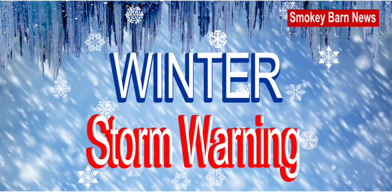 Winter Storm Warning Until Noon Tuesday - 2 to 4 Inches Of Snow Expected