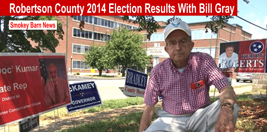 Robertson County 2014 Election Results With Bill Gray