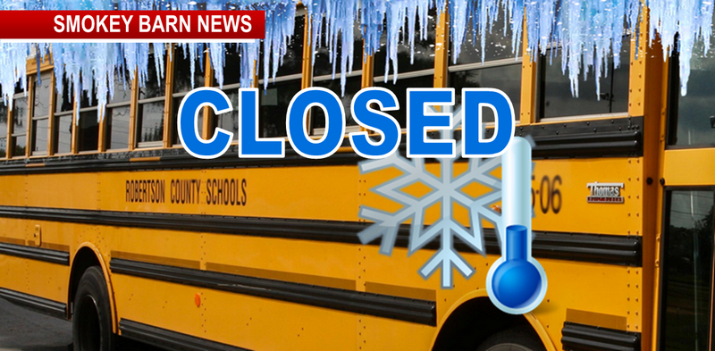 Rob. Co. Schools Closed Monday Due To Weather