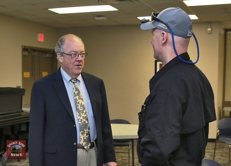 Dr. Jerry Faulkner, President Volunteer State Community College attended Mr Ball's lecture.