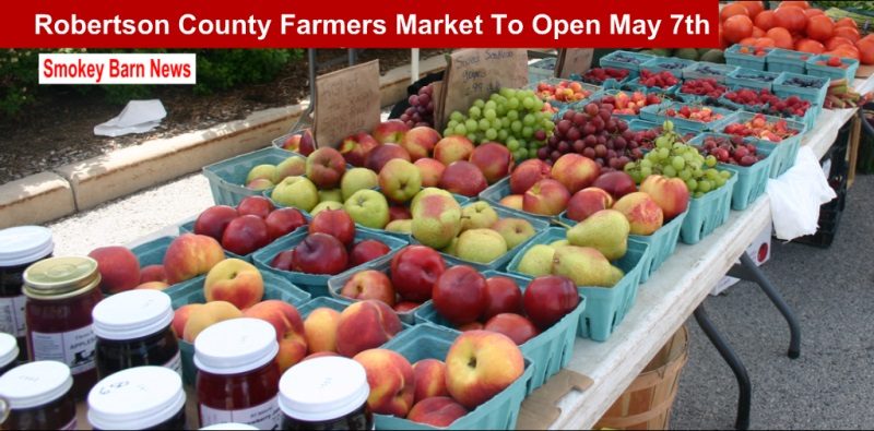 Farmers Market opens May 7th