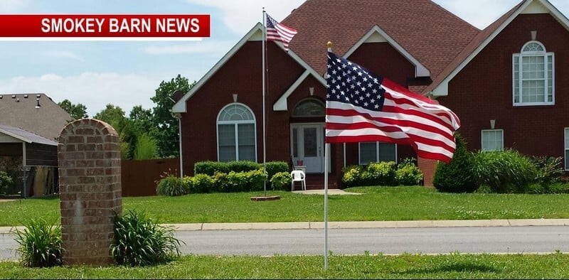 Greenbrier Neighborhood Patriotic And Giving This Memorial Day