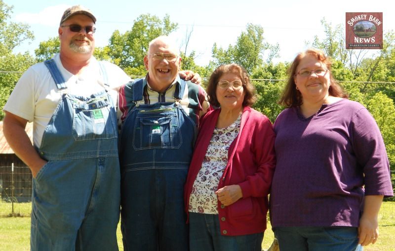 The Adcock family David Adcock, Billy and Nancy Adcock, Linda Webb