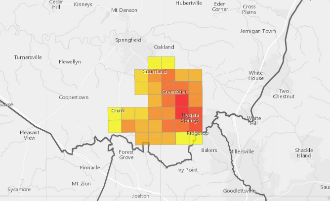 Over 4000 Without Power In Greenbrier Area