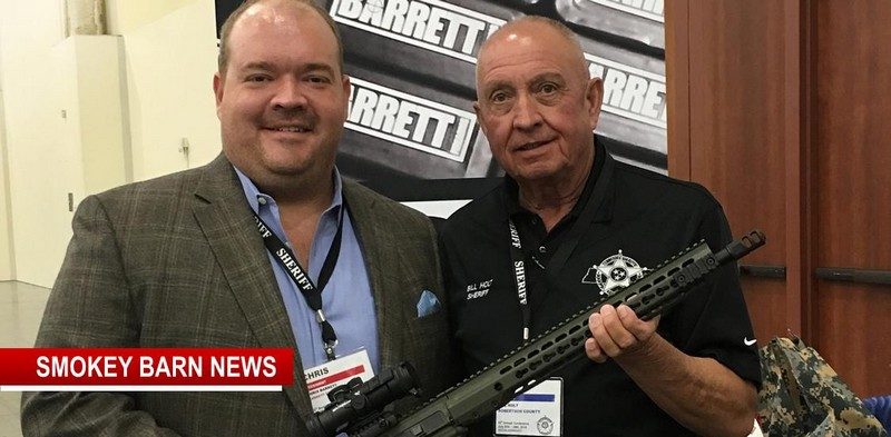 Barrett Firearms Donates Rifles to RC County Sheriff Office