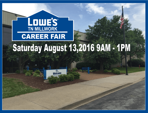 Lowes office career fair d