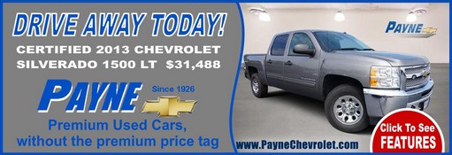 Payne certified 2013 chevrolet silverado 511