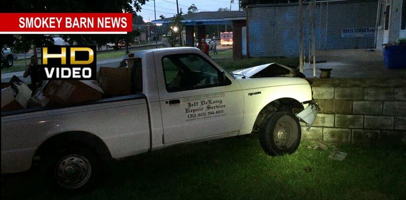 Greenbrier Man Arrested After Fleeing Police/Crashing Into His Home