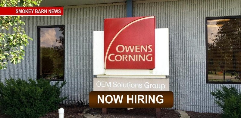 Owens Corning Now Hiring 1st Shift Production Associates 