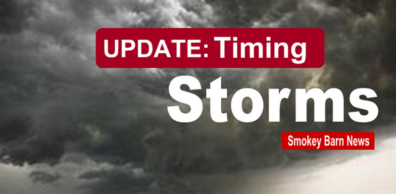 Wed. Afternoon Storms To Bring Large Hail, Straight Line Winds & Localized Flooding