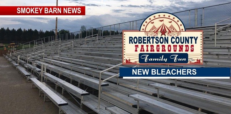 Robertson County Fairgrounds Get New Bleachers