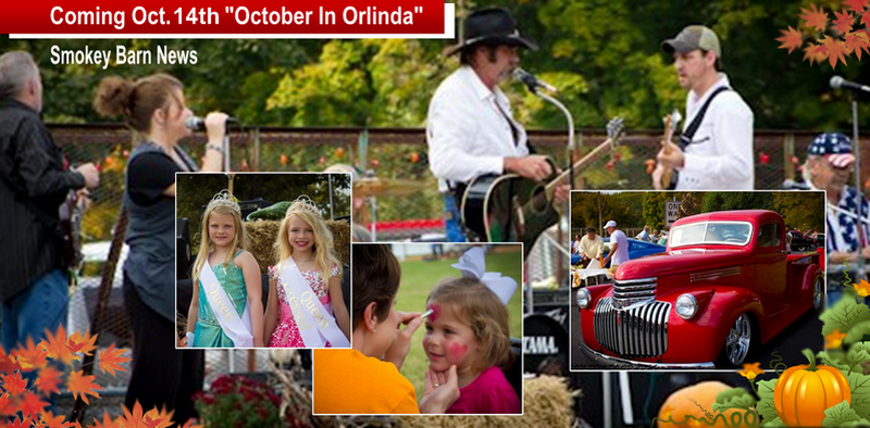 Annual October In Orlinda Festival Coming October 14th