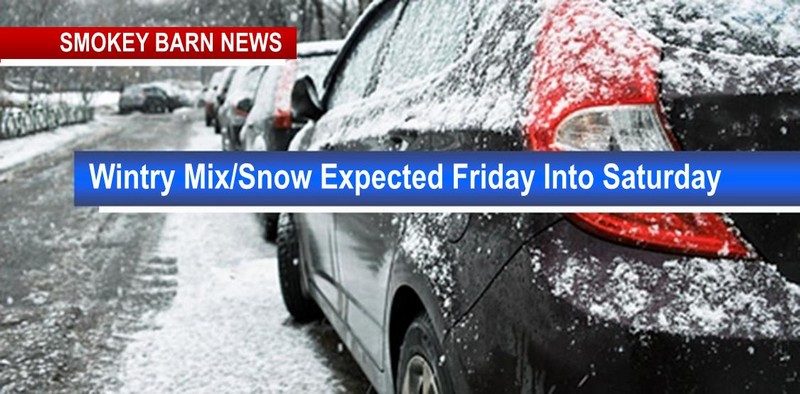 Wintry Mix/Snow Expected Friday Into Saturday