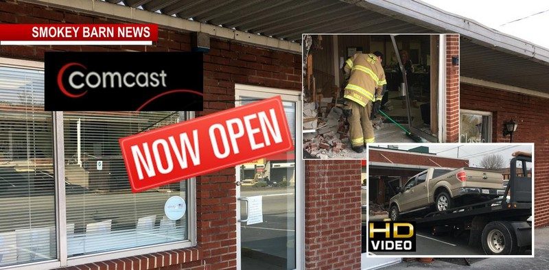 Springfield Comcast Reopens After Truck Crashed Into Lobby