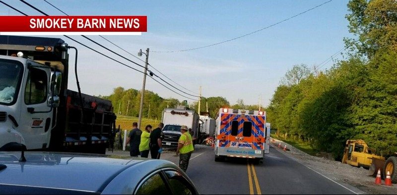 Construction Worker Hit, Critically Injured On Hwy 49