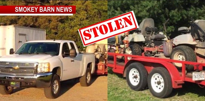 Truck/Trailer/ Lawn Equipment Car-Jacked From Employee