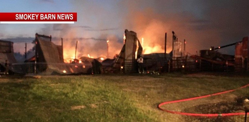 Barn With 300 Rolls Of Hay Ignites In Portland