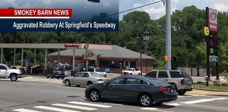 Customer Held By Hair At GunPoint In Aggravated Robbery At Springfield's Speedway