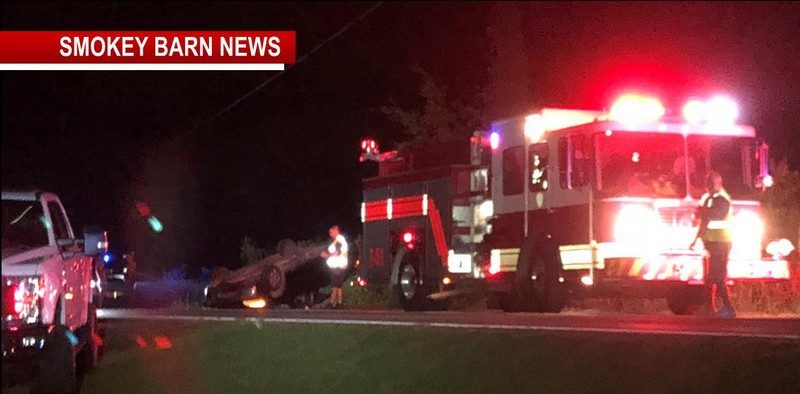 Hwy 76 Slow Due To Rollover Crash