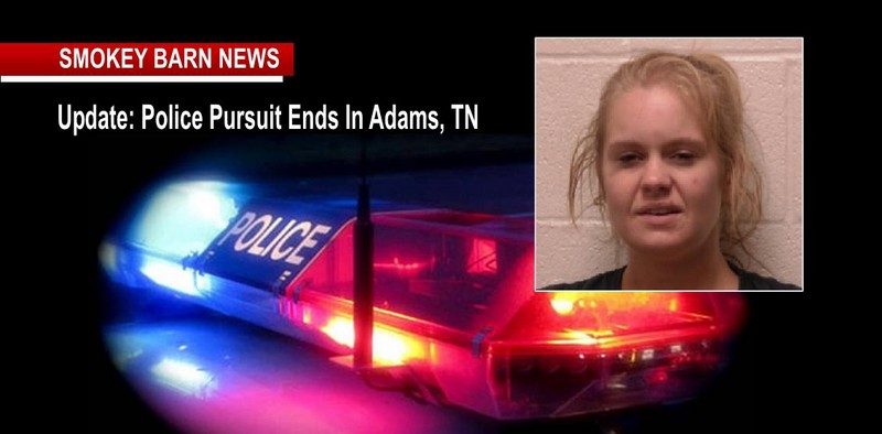 KY Police Pursuit Ends In Adams, One Suspect In Custody