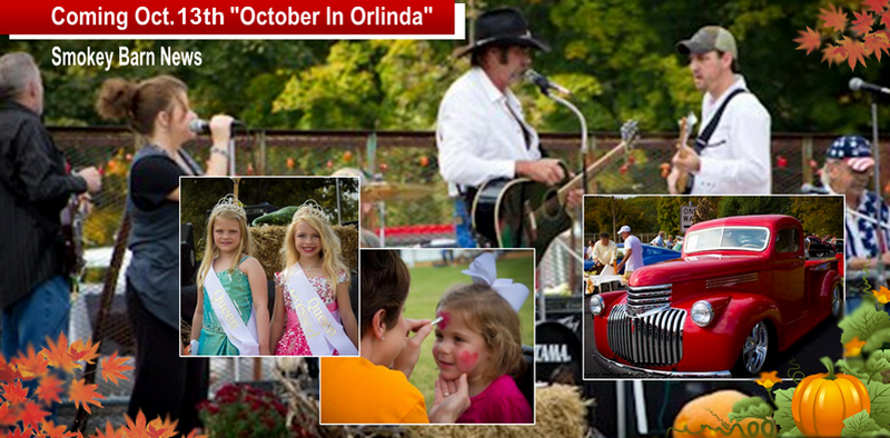 Annual October In Orlinda Festival Coming October 13th