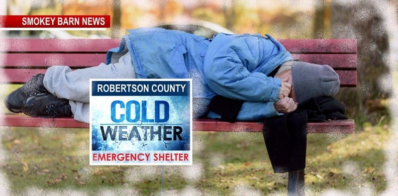Cold Weather Shelter Opens In Robertson County