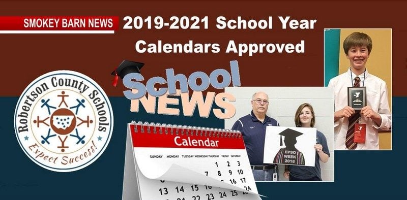 School Calendars For 2019-2021 Approved, Student Awards & Area Schools Honor Vets