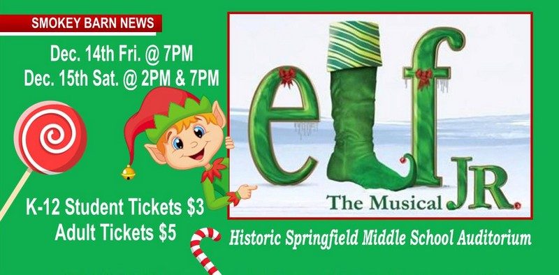 See "Elf The Musical" This Friday Or Saturday 