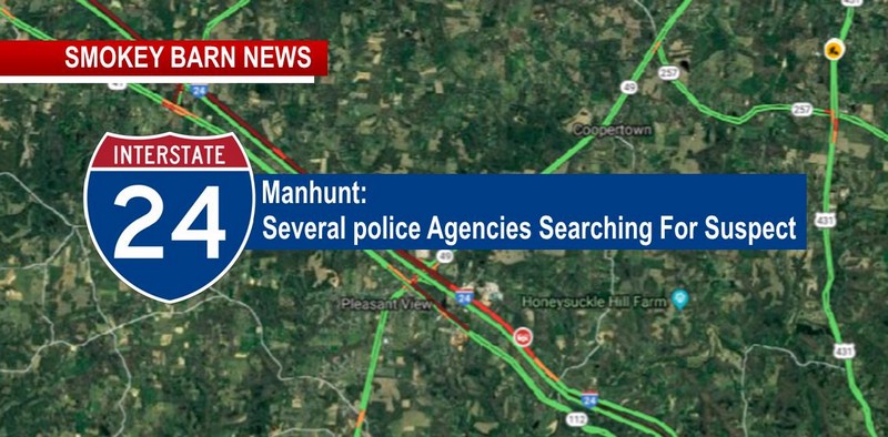 Manhunt Slows I-24 Traffic In Robertson County