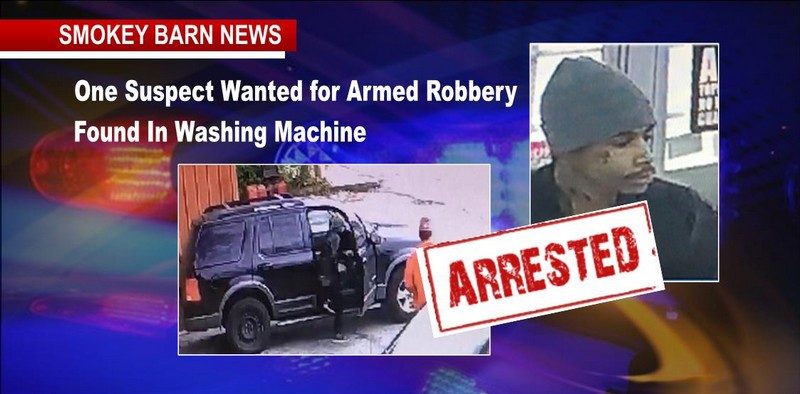 Armed Robbery Suspect Found In Washing Machine