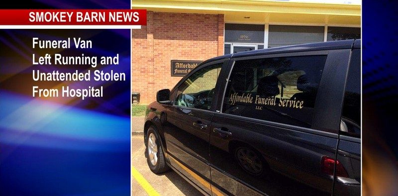 Running Hearse Stolen From Hospital Triggers Search