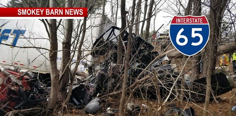 Robertson Crash On I-65 Takes One Life Tuesday