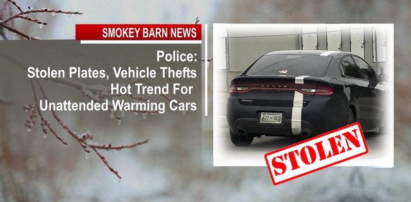 Police: Stolen Plates, Vehicle Thefts Hot Trend For Unattended Warming Cars