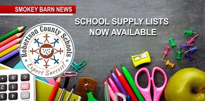 RC School Supply Lists For K-8 2020-21 Are Now Available