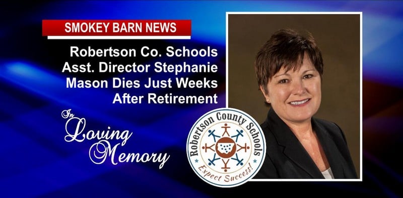 R.C. Schools' Asst. Dir. (Stephanie Mason) Dies Just Weeks After Retirement