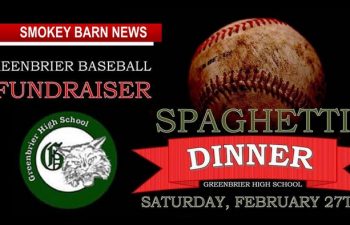 Spaghetti Dinner/Auction Set For Greenbrier Middle & High School Baseball