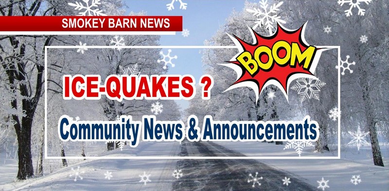 Is Robertson County Having Ice-Quakes? & Other Community News