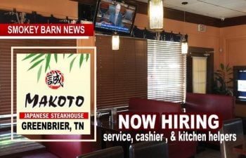 JOBS: Greenbrier’s Makoto Japanese Steakhouse Is Hiring
