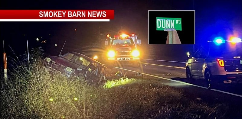 Driver Survives Hwy 41 Rollover Sunday Night