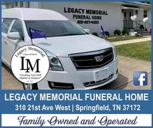 Legacy Memorial Funeral Home Cube