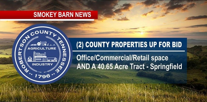 Top Commercial Property & Land Goes Up For Bid In Robertson County
