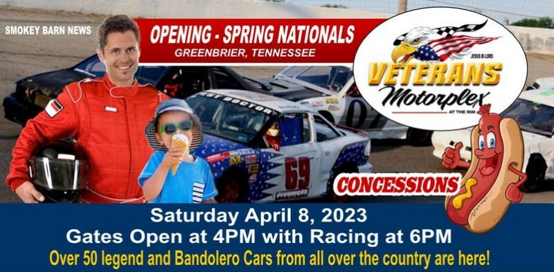 Over 50 Legend & Bandolero Cars OPENING DAY At The Rim SATURDAY!! Spring Nationals: April 8th 