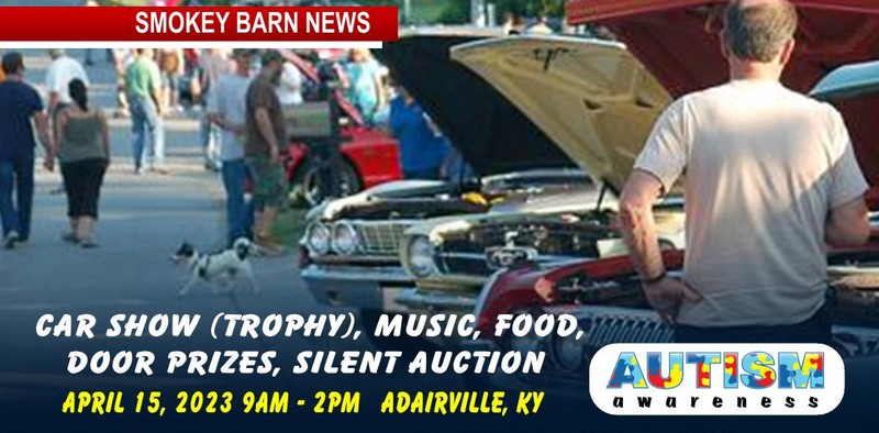 Adairville, KY Square: Saturday Car Show, Music, Food, Fun & More For Autism Awareness