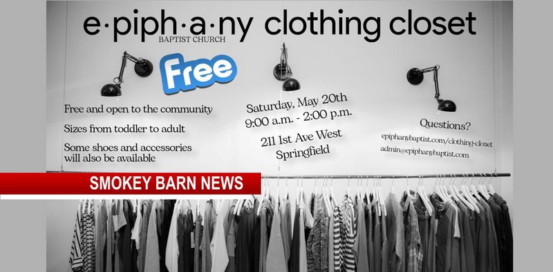 Free Clothing Closet Sat. May 20th At Epiphany Baptist Church In Springfield