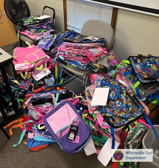 SCF's Maverick's Backpacks & Brunch gives families school supplies